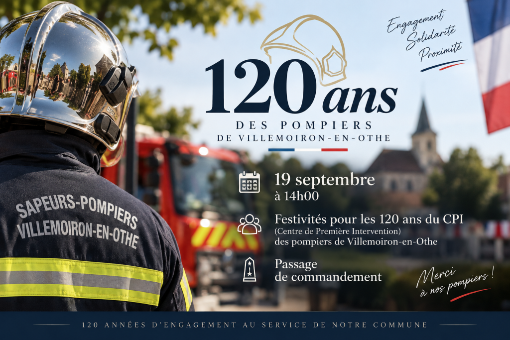 120 ans des pompiers de Villemoiron-en-Othe