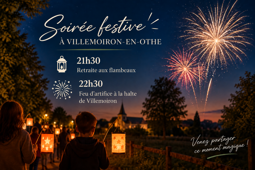 Retraite aux flambeaux & Feu d’artifice