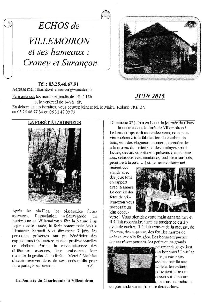 Le Petit Journal — Juin 2015
